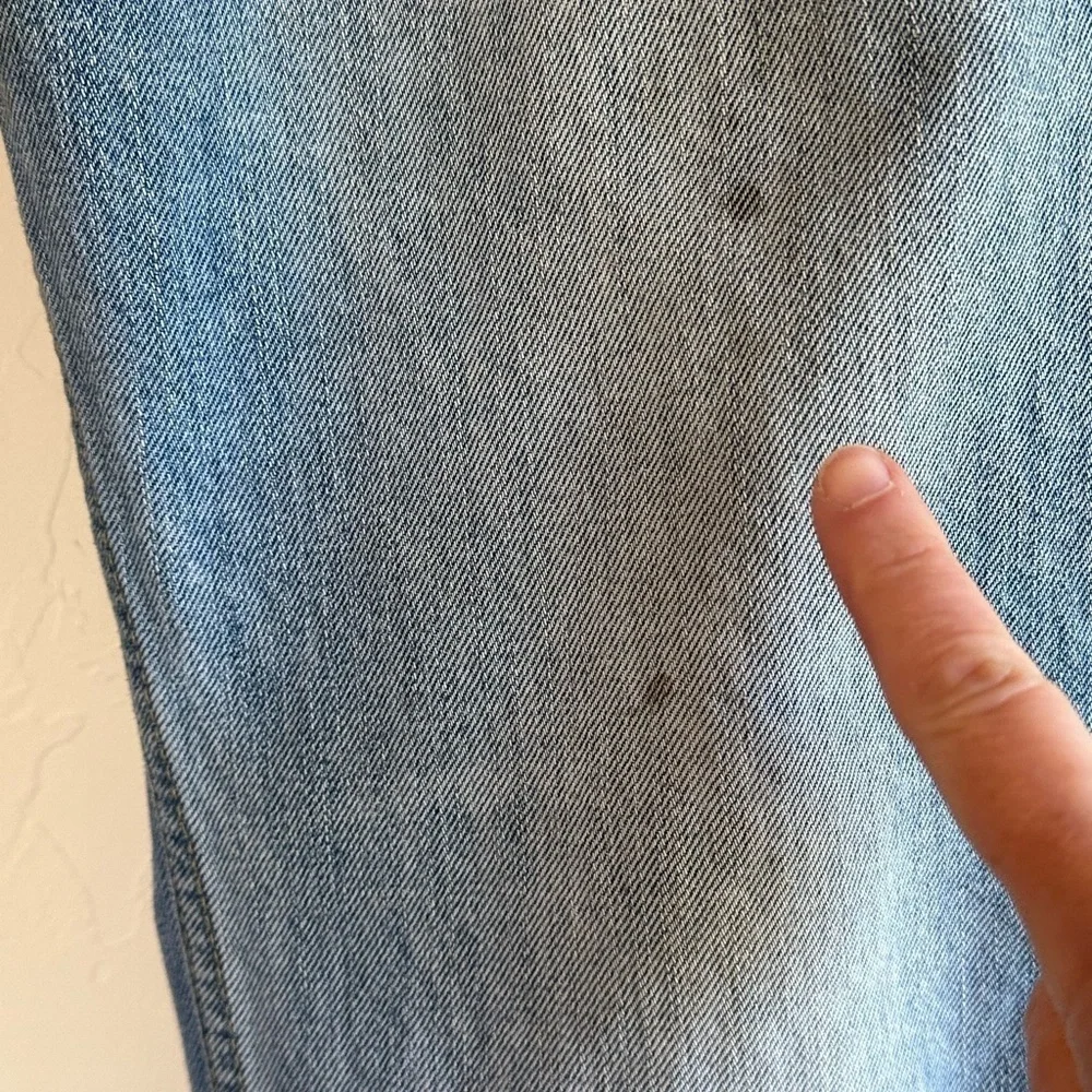 Levi’s 505 Classic Blue Medium Wash Straight Leg Denim Jeans Sz 33x30